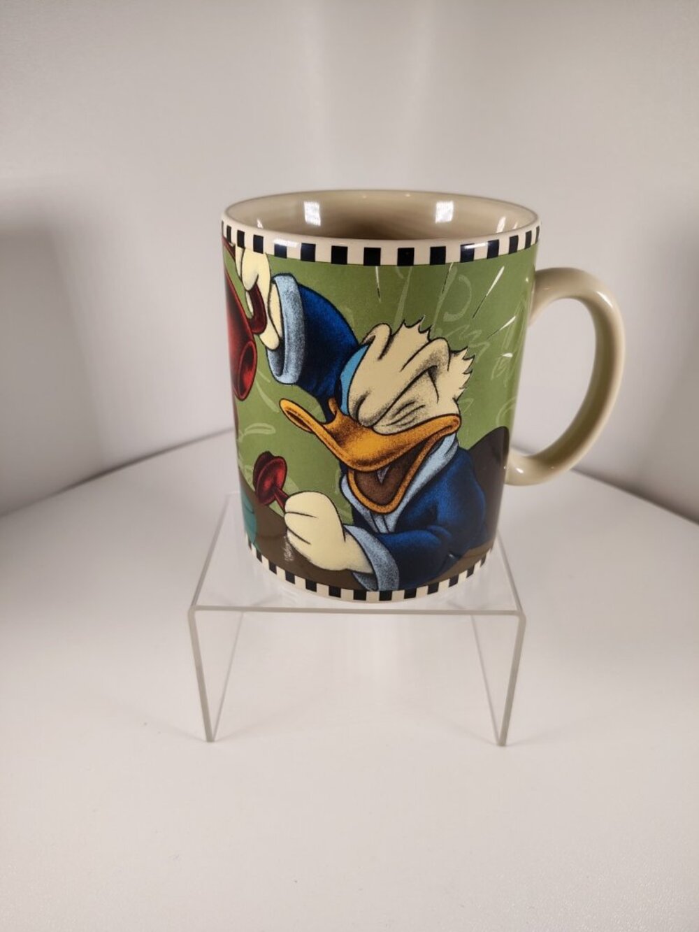 Donald Duck “Cranky To The Last Drop” Large Drinking Mug JUMBO 24 oz
